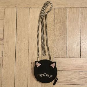 Kate Spade Kitty Crossbody Coin Purse